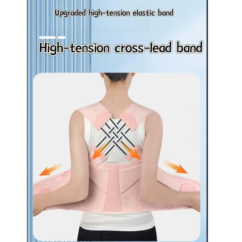 Unisex Posture Corrector - Waist Trainer Corrects Bad Posture Helps Improve Hunchback Sitting Posture Corrector Chest and Back Correction Belt