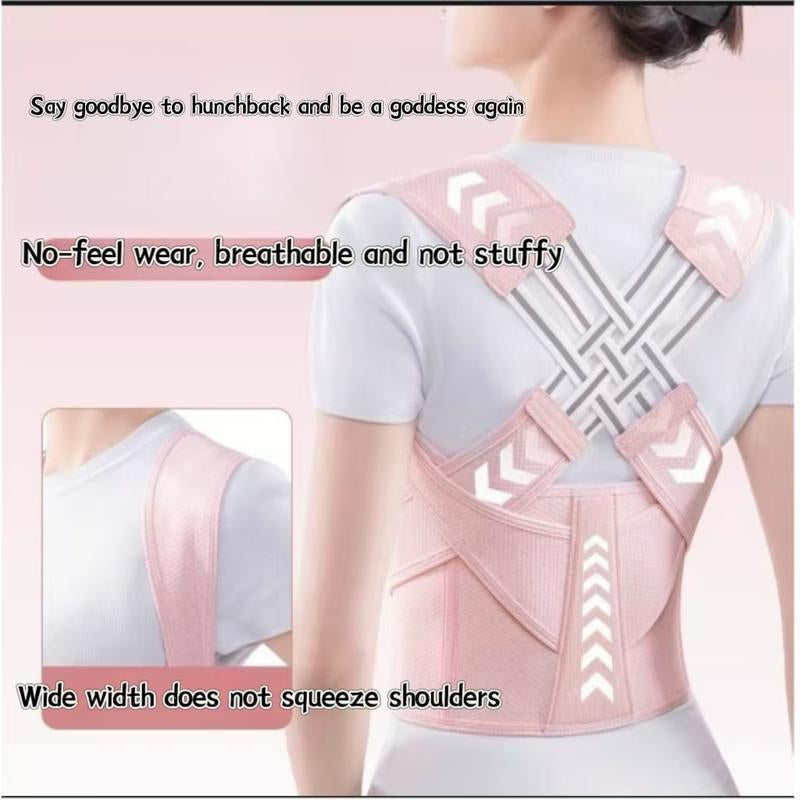 Unisex Posture Corrector - Waist Trainer Corrects Bad Posture Helps Improve Hunchback Sitting Posture Corrector Chest and Back Correction Belt
