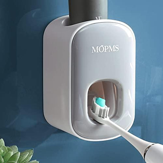 Toothpaste Dispenser Wall Mounted for Bathroom Automatic Toothpaste Squeezer for Kids and Adult