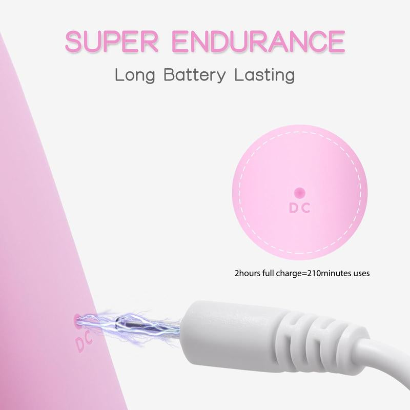 Facial Cleansing Brush, PRITECH Heatable Vibrating Face Scrubber with Massage, Silicone Face Scrubber for Women & Men, Electric Facial Cleanser for Deep Cleansing, Gentle Exfoliating (Pink) #Dealsforyoudays